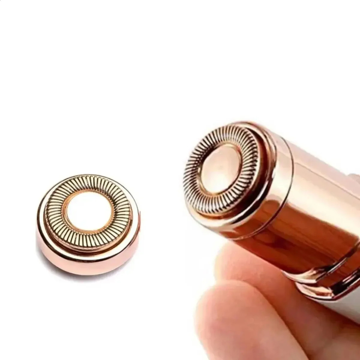 Electric Eyebrow Trimmer Mini Eye Brow Epilator Lipstick Shape Hair Removal Portable Women Painless Razor Shaver Tool 250305