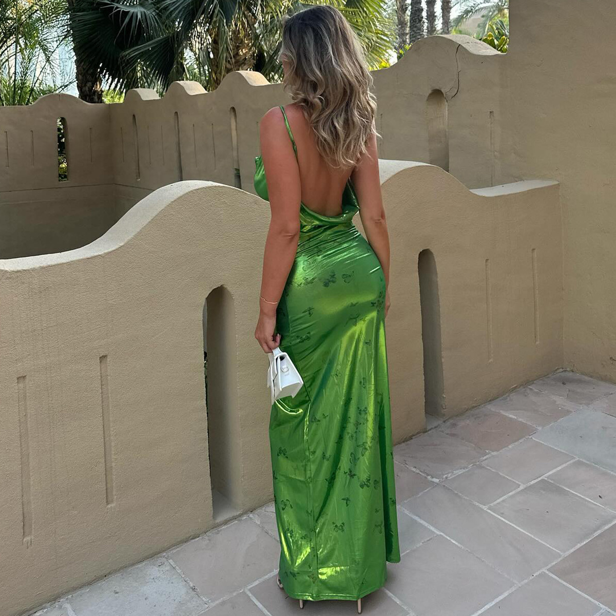 Women's New Summer New Product Fashionable And Sexy Backless Slimming Strap Dress