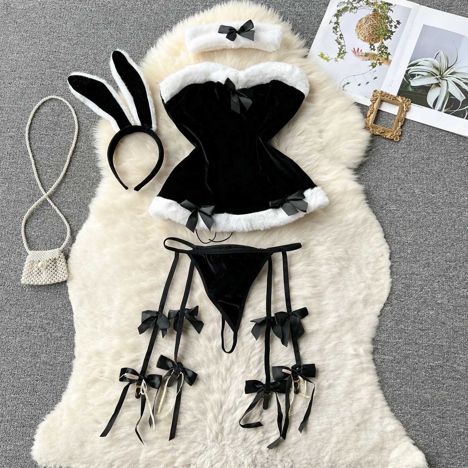 Womens Bras Womens Underwear Sets Sexy Lingerie Outfit Bra and Panty Set Woman Clothes Attractive Chest Suspenders Below SexXJ250301