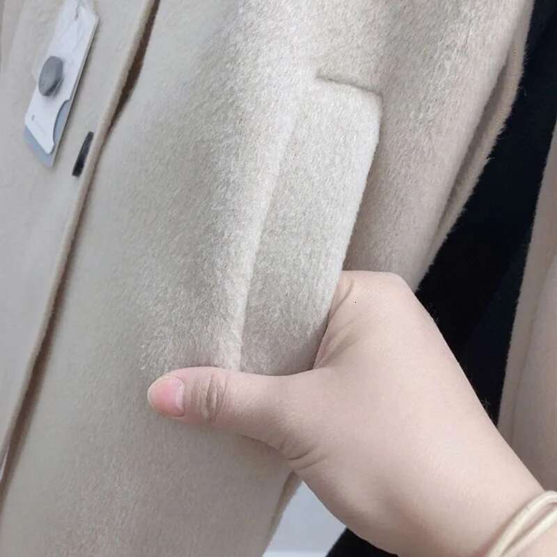 Ddmyshoesvip Teen Girls Woolen Coats Autumn Winter Thick Warm Trench Jackets Years Kids Clothes Fashion Turndown Collar Parka Outerwear