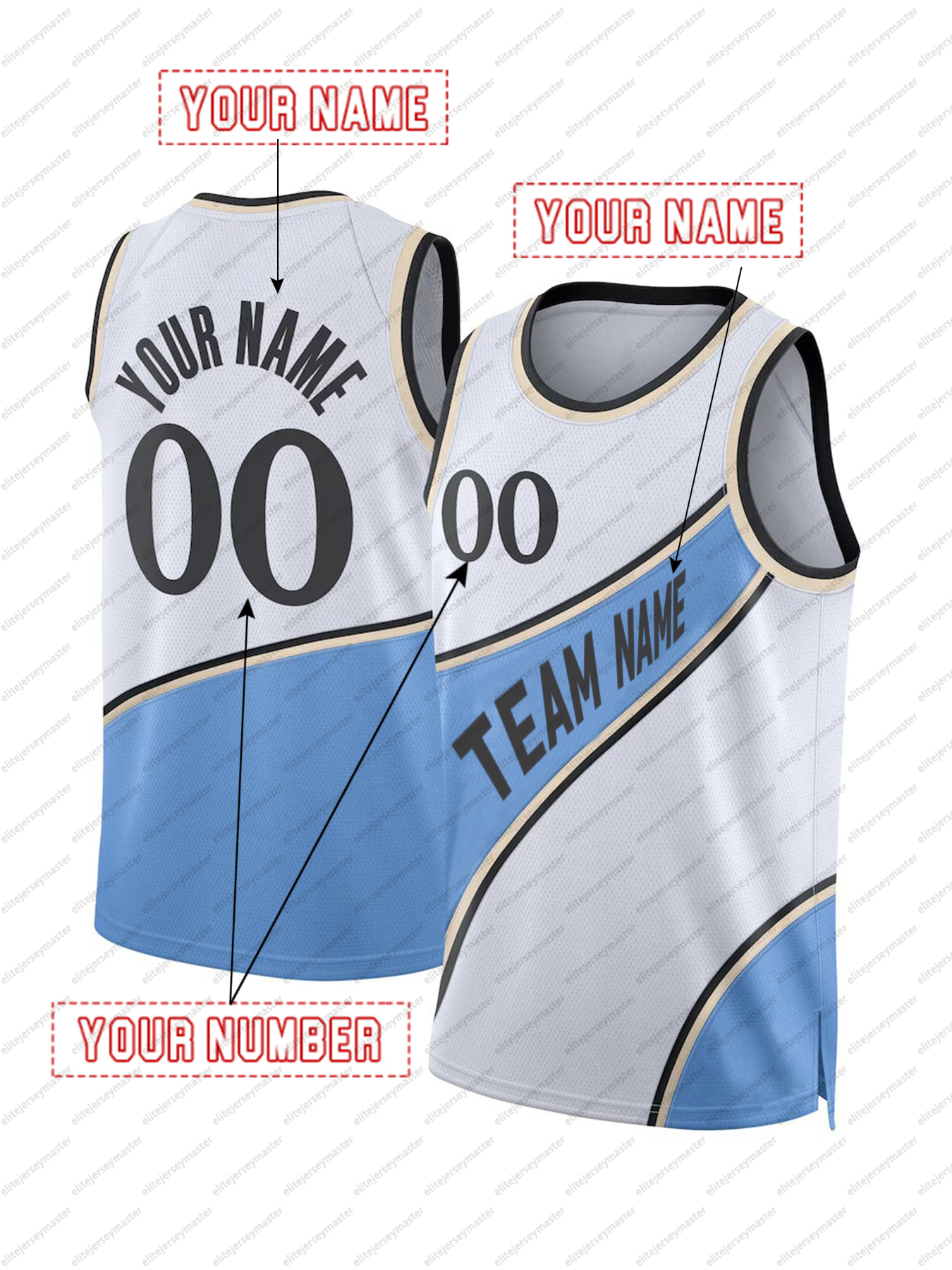 Young Risacher Okongwu Custom Basketball Jersey Personalized Niang Mathews LeVert Customized Jerseys Custom Any Number Name