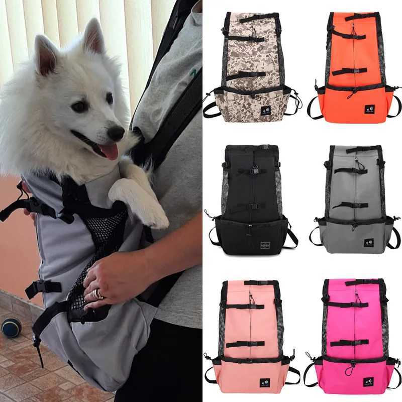 Strong Nylon Dog Carrier Backpack for Small Medium Dogs High Quality Breathable Cycling Backpack for Outdoor Travel Pet Supplies 250205