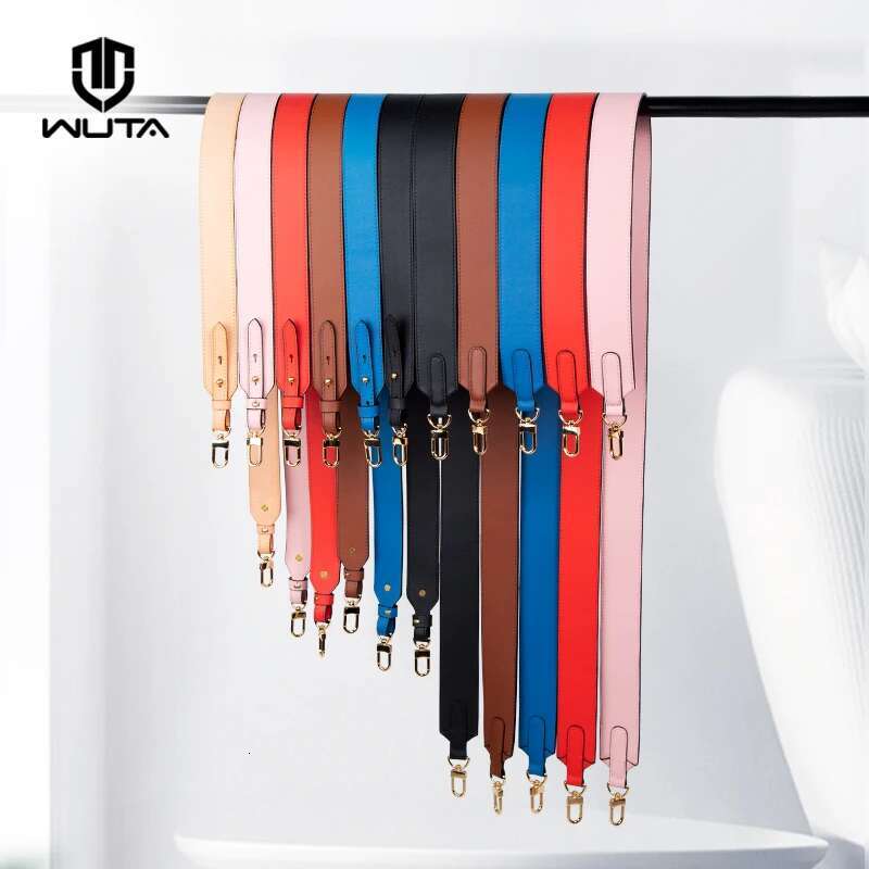 WUTA 100% Genuine Leather Strap for Noe Shoulder Straps Replacement Adjustable Long Belts Crossbody Bag Accessories