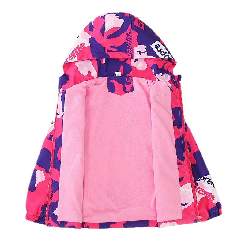 Ddmyshoesvip Integrated Sports Outdoor Men S Women S Jackets For Spring Autumn Wear Medium And Large Children S Plush Assault Jackets Korean Version T