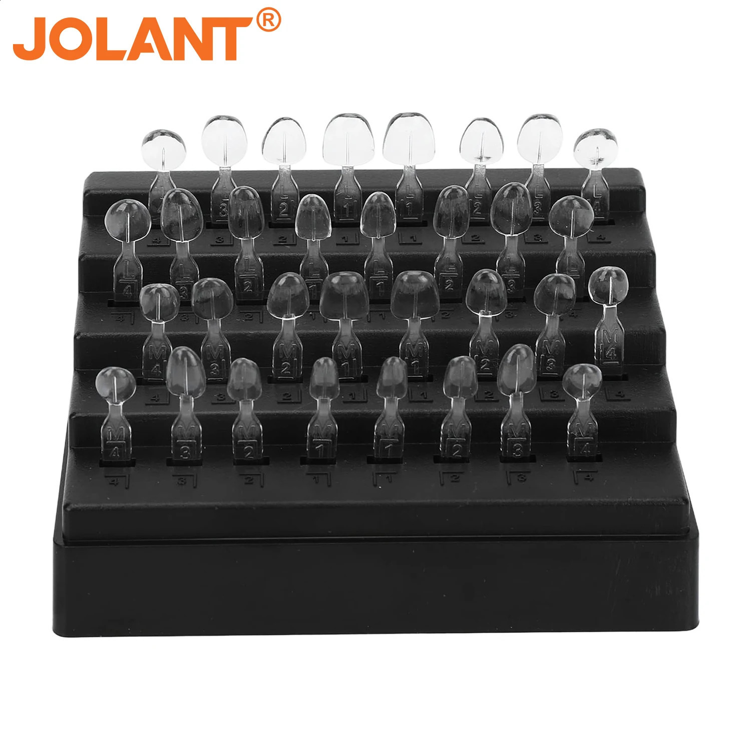 JOLANT Dental Veneer Mould Kit Composite Resin Mold Light Cure Autoclave Anterior Front Teeth Mould Teeth Whitening Tools 250228