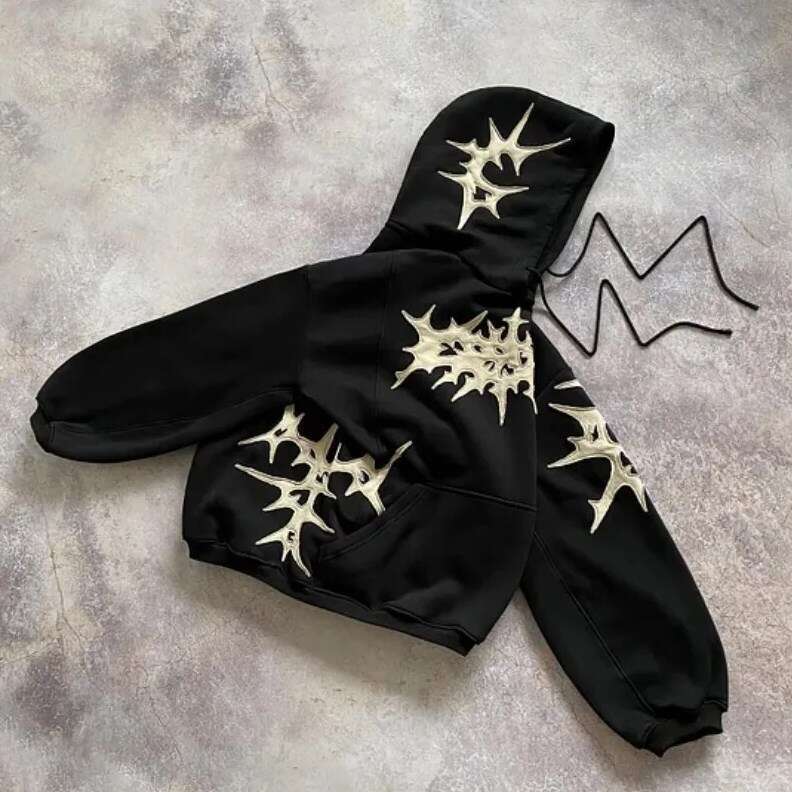 American fashion new street loose and lazy style unisex gothic niche Y2K hoodie gift for man