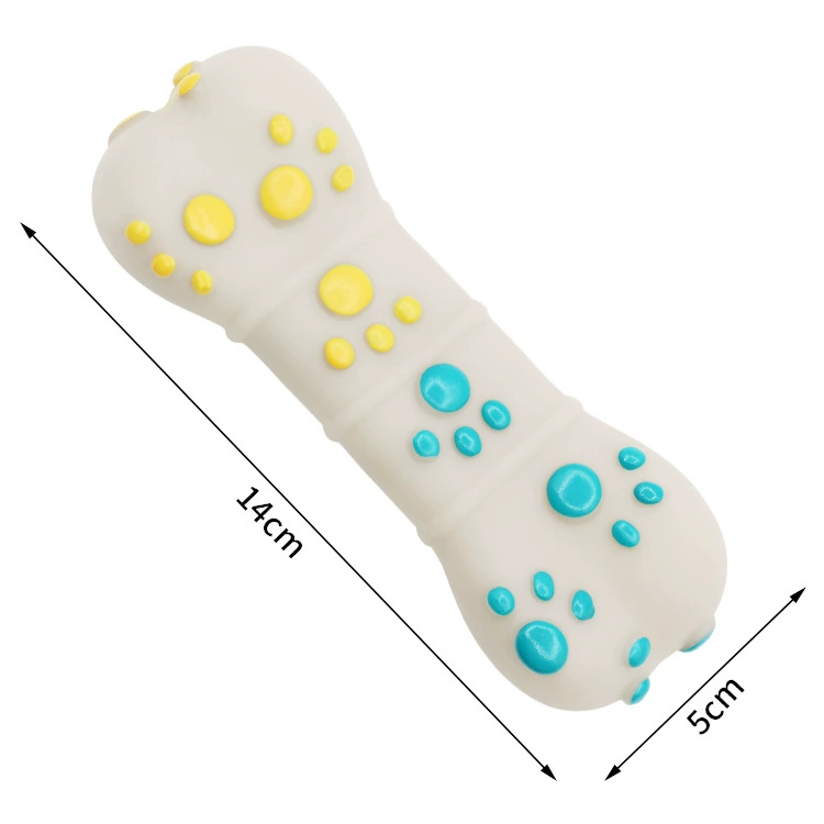 Dog toy grinding stick, a great tool for relieving boredom, large dog and cat vocalizer ball, chew glue, golden fur, for big dogs and pets