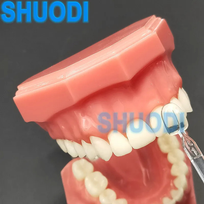 32pcs/set Dental Veneers Mould Autoclave Composite Resin Mold Light Cure Fast Quick Anterior Front Teeth Whitening Tools 250228