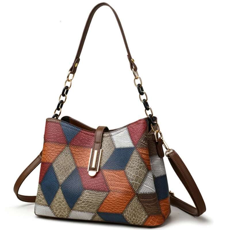 2024 Brand Designer Female Bucket Handbag PU Leather Lady's Shoulder Cross Body Bags Fashion Women's Handbags