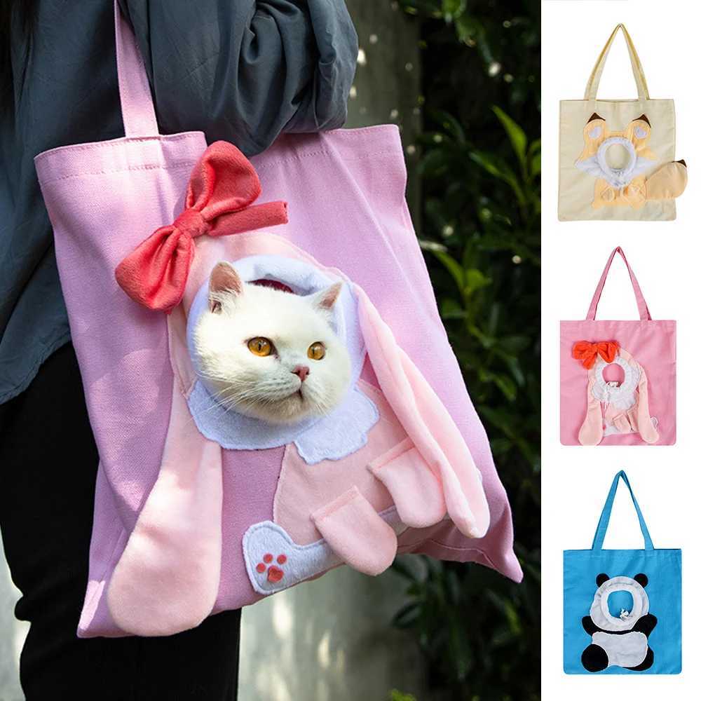 Carrier For Cat Carrier Pets Handbag Pet Carriers Cat Backpack Carrying Puppy Bag Travel Bag Large Capacity Transporter For Cats 250205