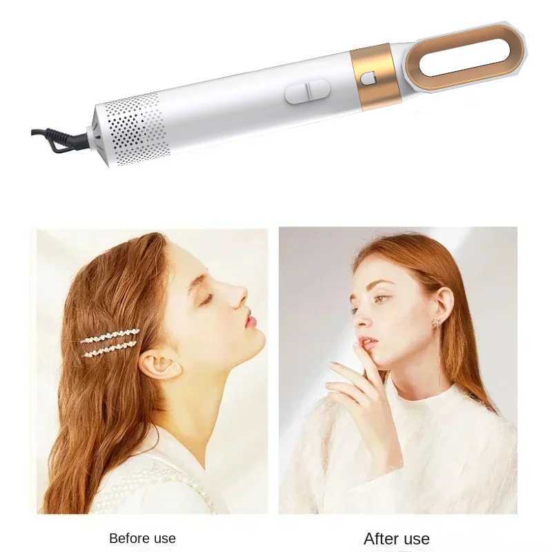 5 in 1 hair dryer Hair Curler Set Upgraded Negative ions Hair Dryer Hot Comb Brush Curling Iron Air wraps M250301