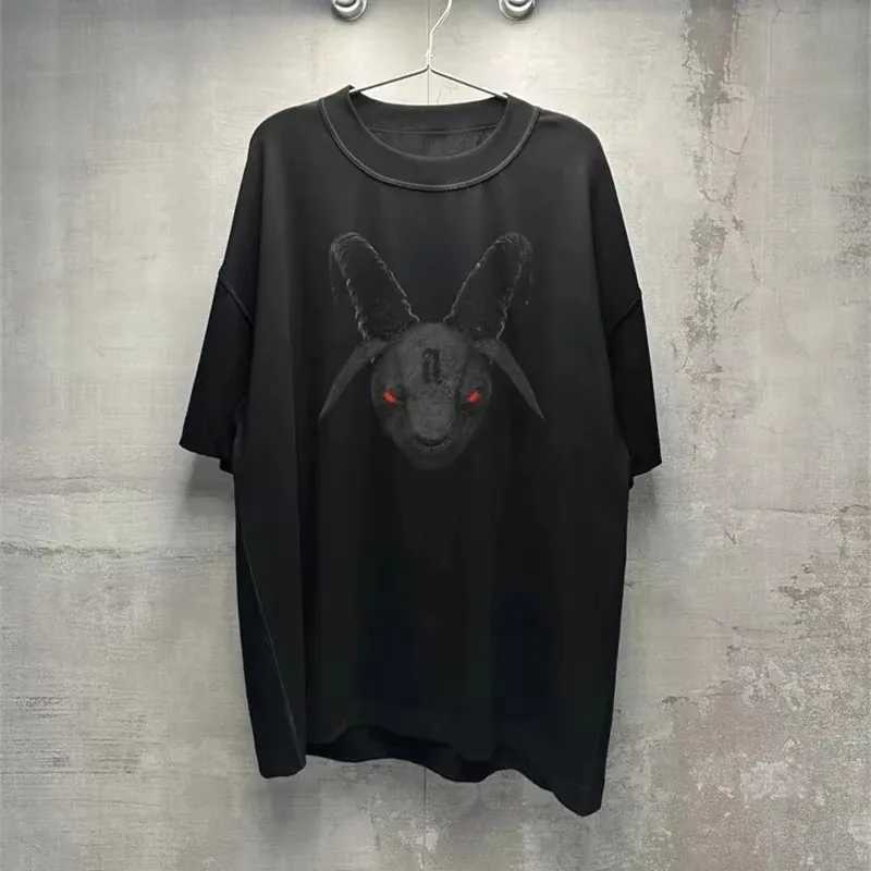 Men's T-Shirts Mens Polos Vintage ArnodeFrance Short Sleeve T-shirt Printed Casual Hip Hop Mens High Quality Loose T-shirt J250301