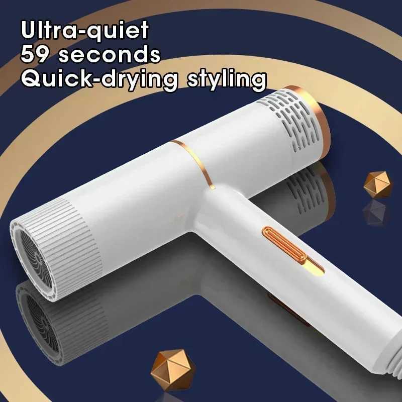 New Arrival Professional Hair Dryer High-Speed ElectricTurbine DryerConstant Temperature QuickDrying Negative Ionic Blower Hair Styler Tool Z250301