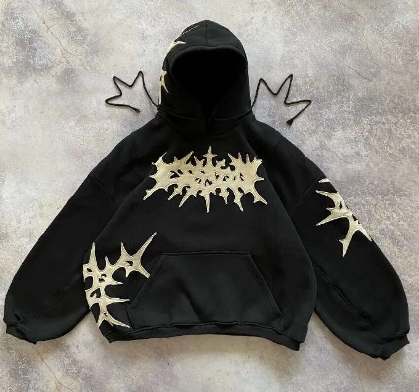 American fashion new street loose and lazy style unisex gothic niche Y2K hoodie gift for man