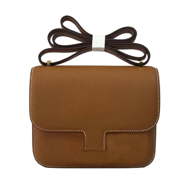12A Constances Bag Shoulder Bags Crossbody bag Designer bag Womens Genuine Leather Full Handmade sewn handbag 24K gold plated hardware tote bag stewardess bag