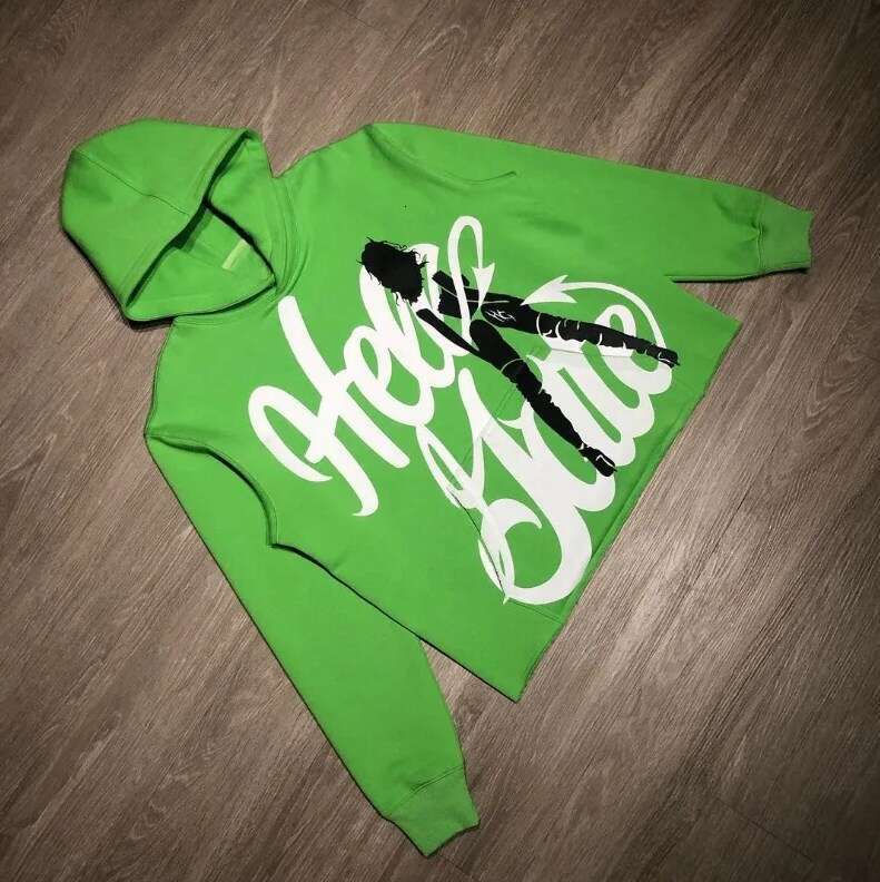 Fashionable Y2K letter printed hooded sweatshirt with loose fit for couples, men's and women's hoodies
