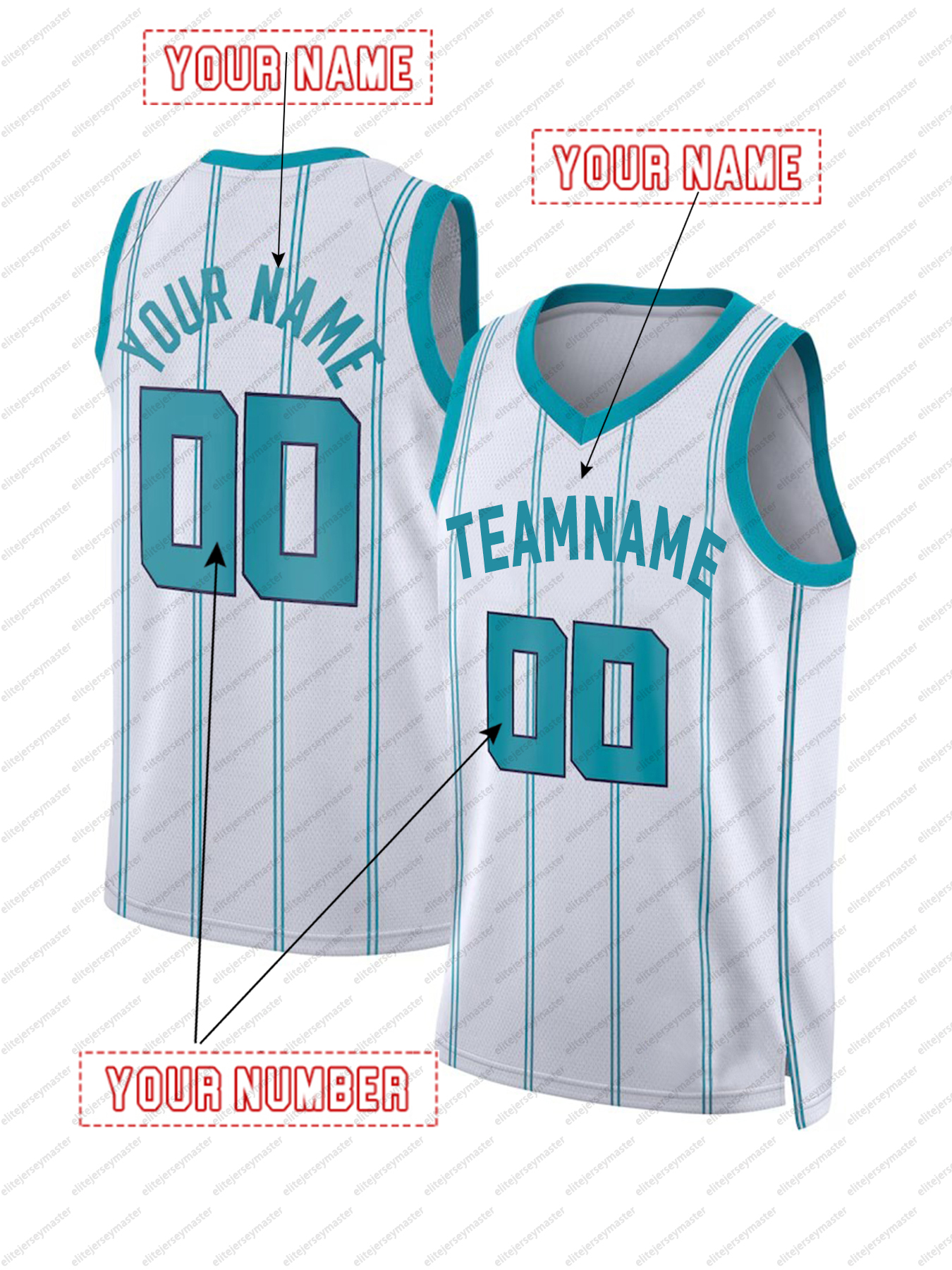 Ball Bridges Curry Custom Basketball Jersey Personalized Green Jeffries Mann Customized Jerseys Custom Any Number Name