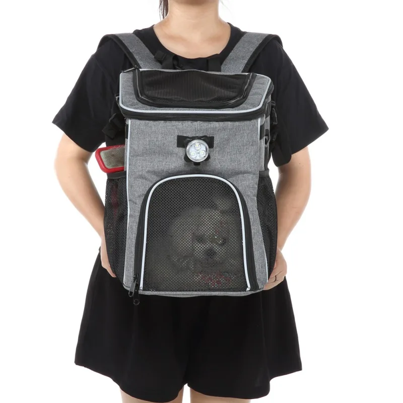 Pet Bicycle Carrier Backpack Puppy Dog Cat Bicycle Basket for Small Animal Travel Bike Seat For Hiking Cycling Basket