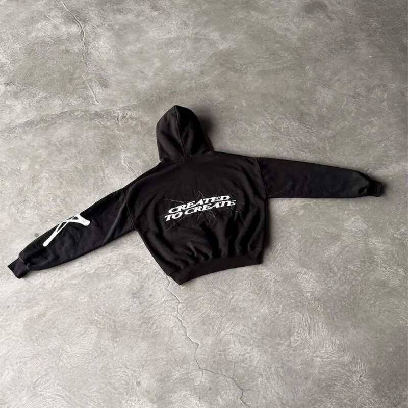 Fashion New Men's and Women's Same Style Hoodie American Letter Foam Street Trendy gift for man