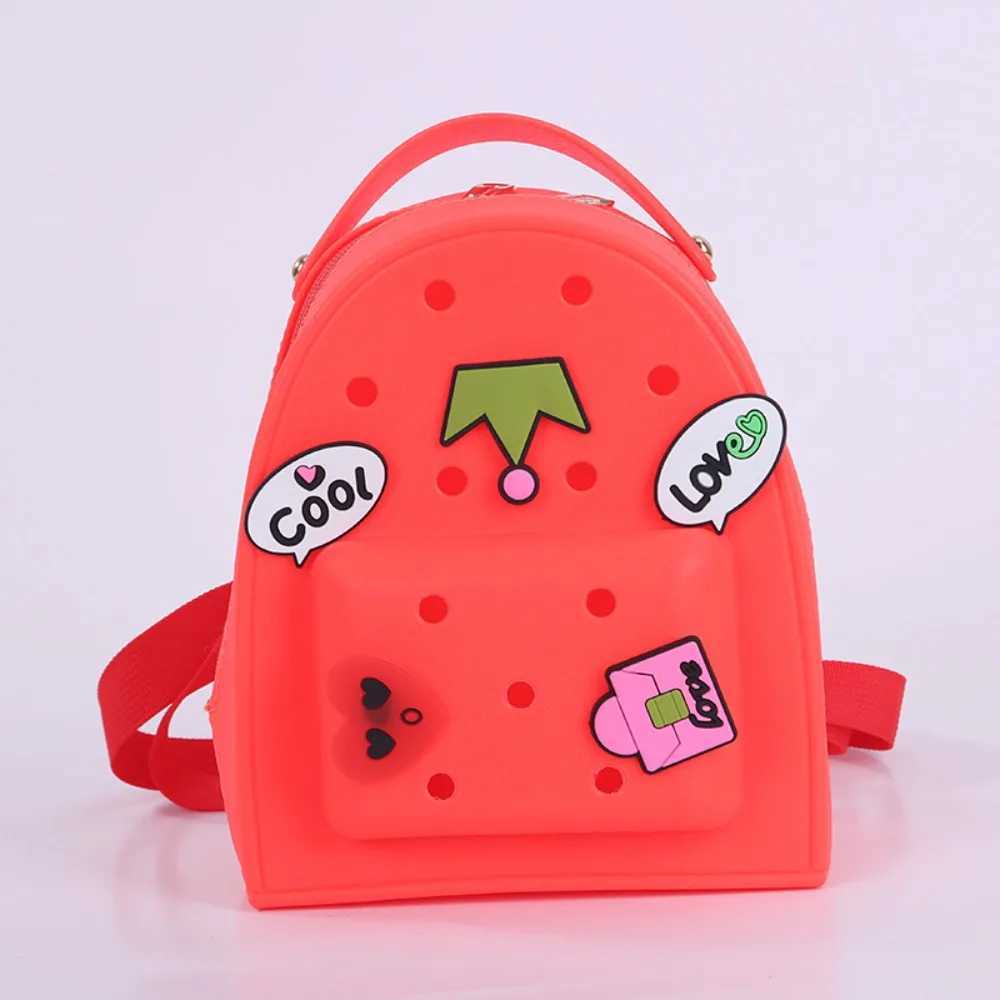 Creative DIY EVA Bogg Backpack Sandproof Summer Hole Beach Bag Shodbag Portable Travel Storage Bag Gif for Kids Y250228