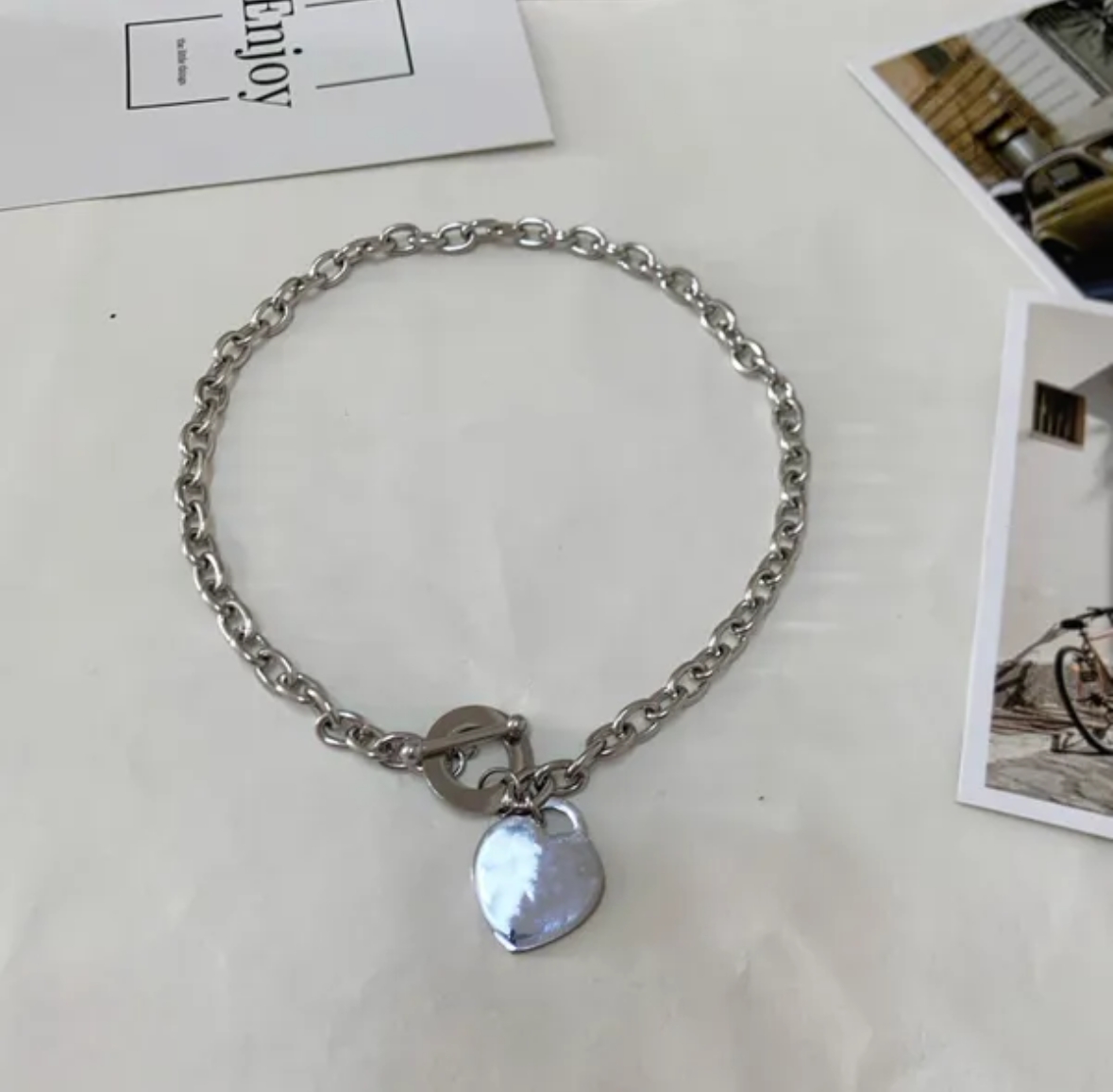 Fashion jewelry Christmas Gift for man woman Love gift Bracelet Set Wedding Jewelry Heart Pendant Necklace Bangle Free shipping