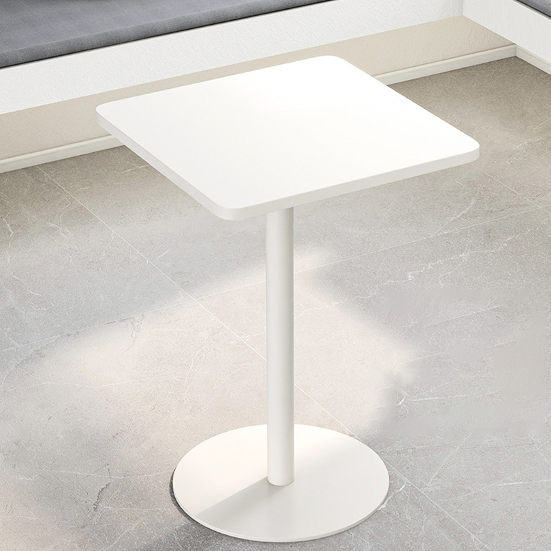 Balcony small square table simple household Scandinavian dining table commercial net red negotiation table coffee table milk tea store restaurant coff