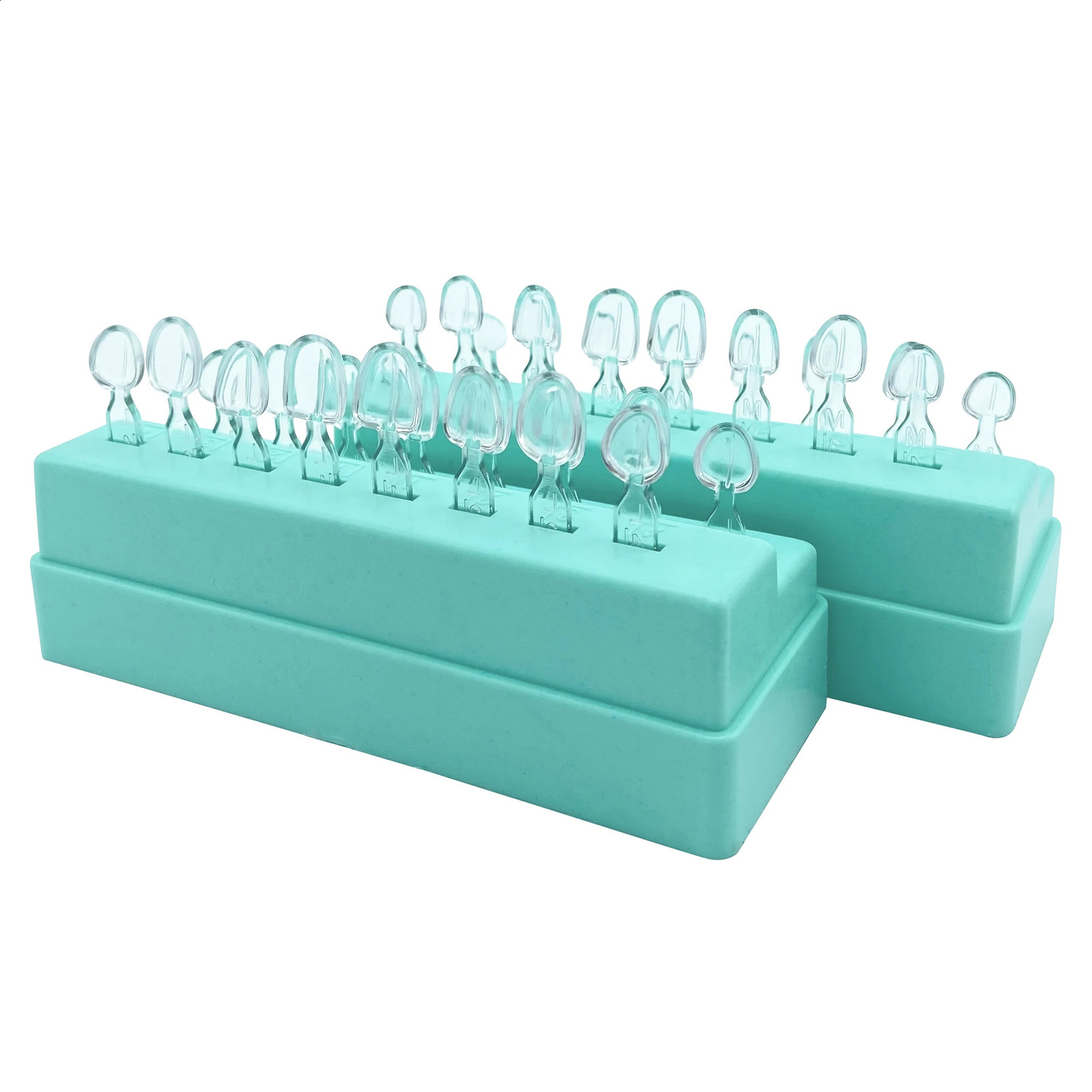 32Pcs Dental Veneer Mould Kit Composite Resin Mold Light Cure Autoclave Anterior Front Teeth Mould Teeth Whitening Tools 250228