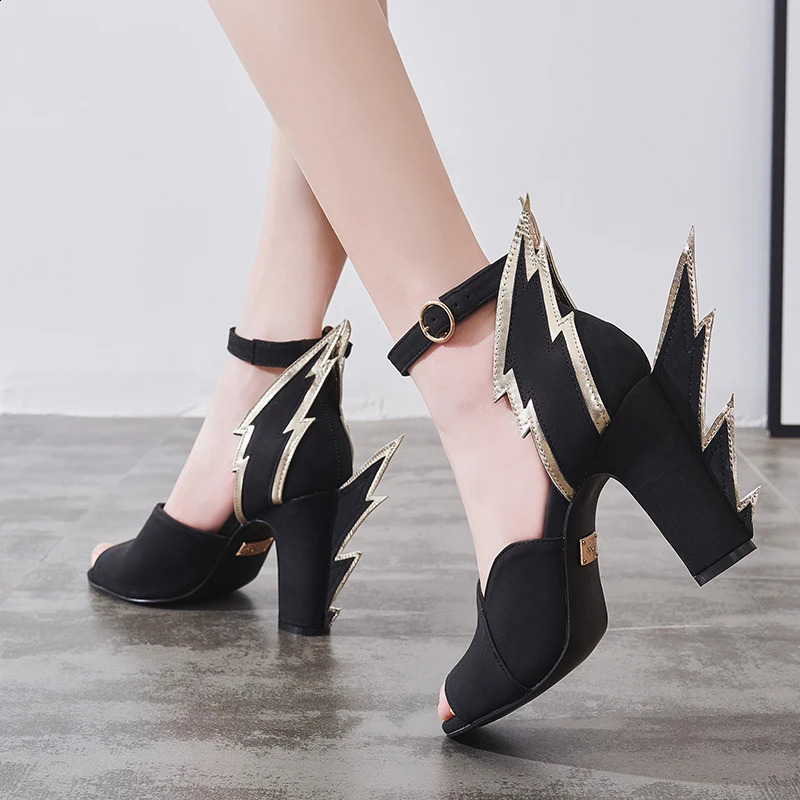 High Heels Sandals Women Summer Women Wedding Shoes Platform Wedges Casual Large 10cm Flame Get Together Casual Sandals Orange 250228