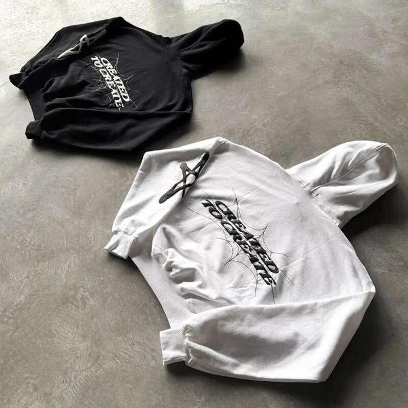 Fashion New Men's and Women's Same Style Hoodie American Letter Foam Street Trendy gift for man