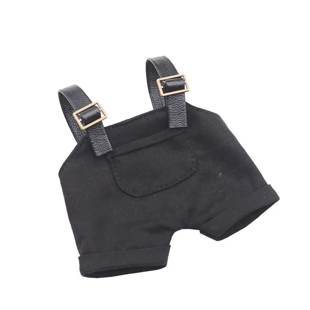 Mini DollS Clothes Outfit Accessories For Korea Kpop Exo 15-17cm Labubu Idol V1 V2 overalls bucket hat shoes Clothing GiftXJ250301