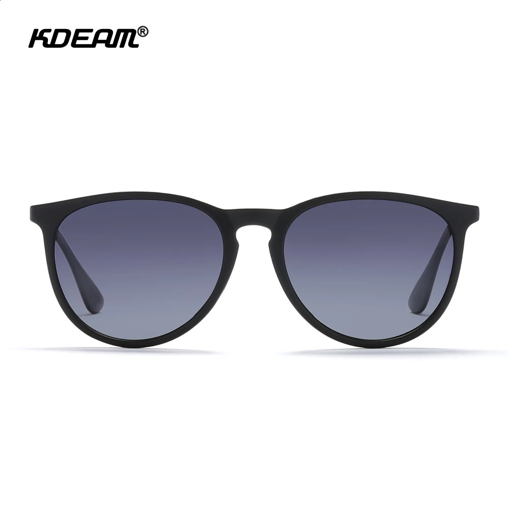 KDEAM Oval Sunglasses Women Polarized Vintage Sun Glasses Unisex 11 Colors Box Case Stickers Included 250221