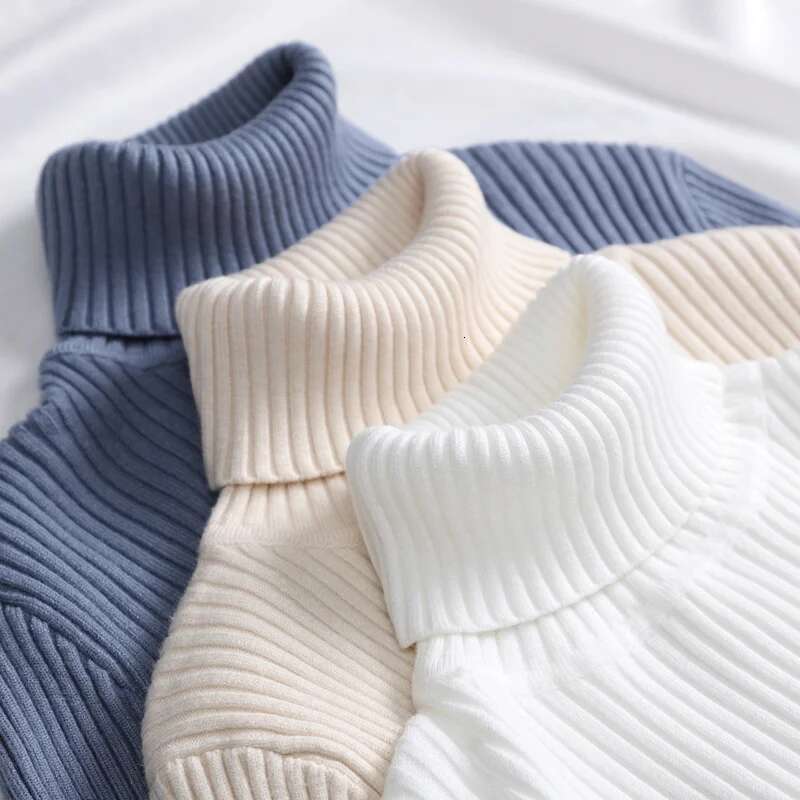 Heliar Fall Turtleneck Sweater Knitted Pullovers Cashmere Jumpers Basic Soft Sweaters For Women 2024 Autumn Winter