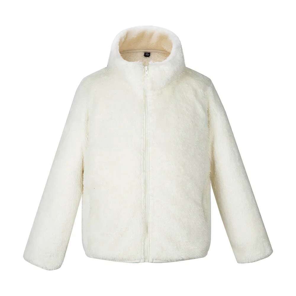 Ddmyshoesvip Children S Fleece Jacket Winter Thickened Warm Coats For Boys Girls Coral Veet Windbreaker Teenager Outerwear Baby Outfits