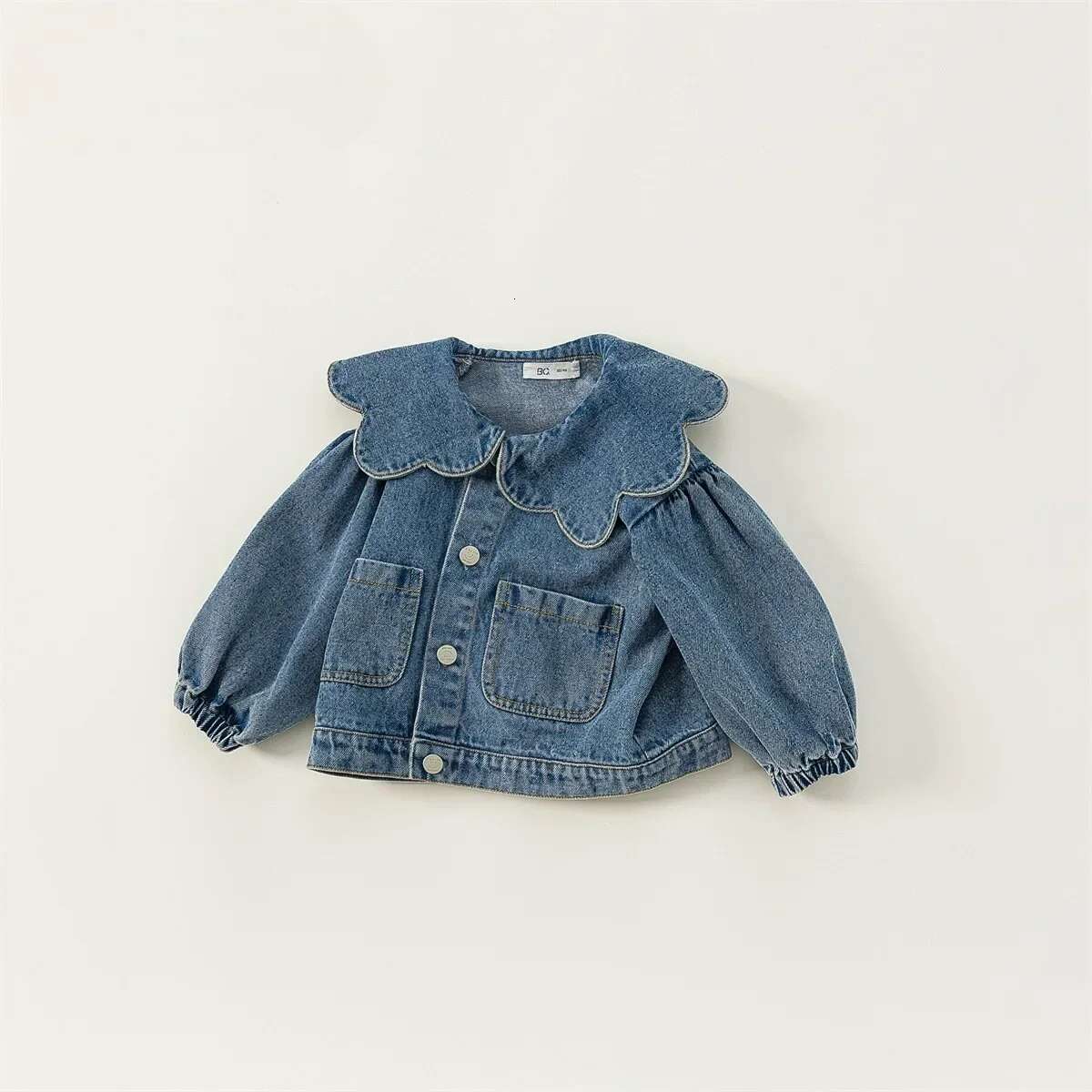 Ddmyshoesvip Girls Jackets New Children Cartoon Print Baby Girl Autumn Outfit Solid Color Fashionable Tops