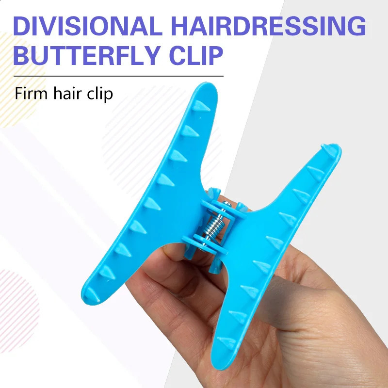 12PCS Colorful Hair Section Clips Hairdressing Seamless Clip Barber Fixed Professional Womens Braided Styling Accessories 250218