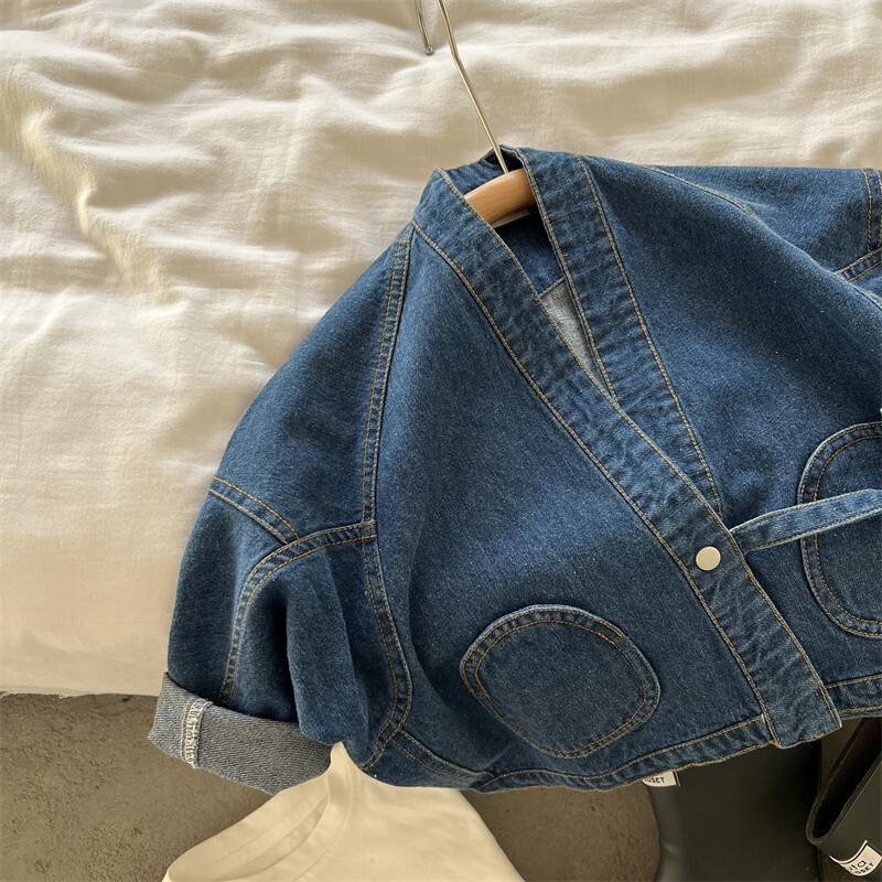Ddmyshoesvip Primary Secondary School Children With A Spring Drawstring Jacket Personalized Top For Both Boys And Girls
