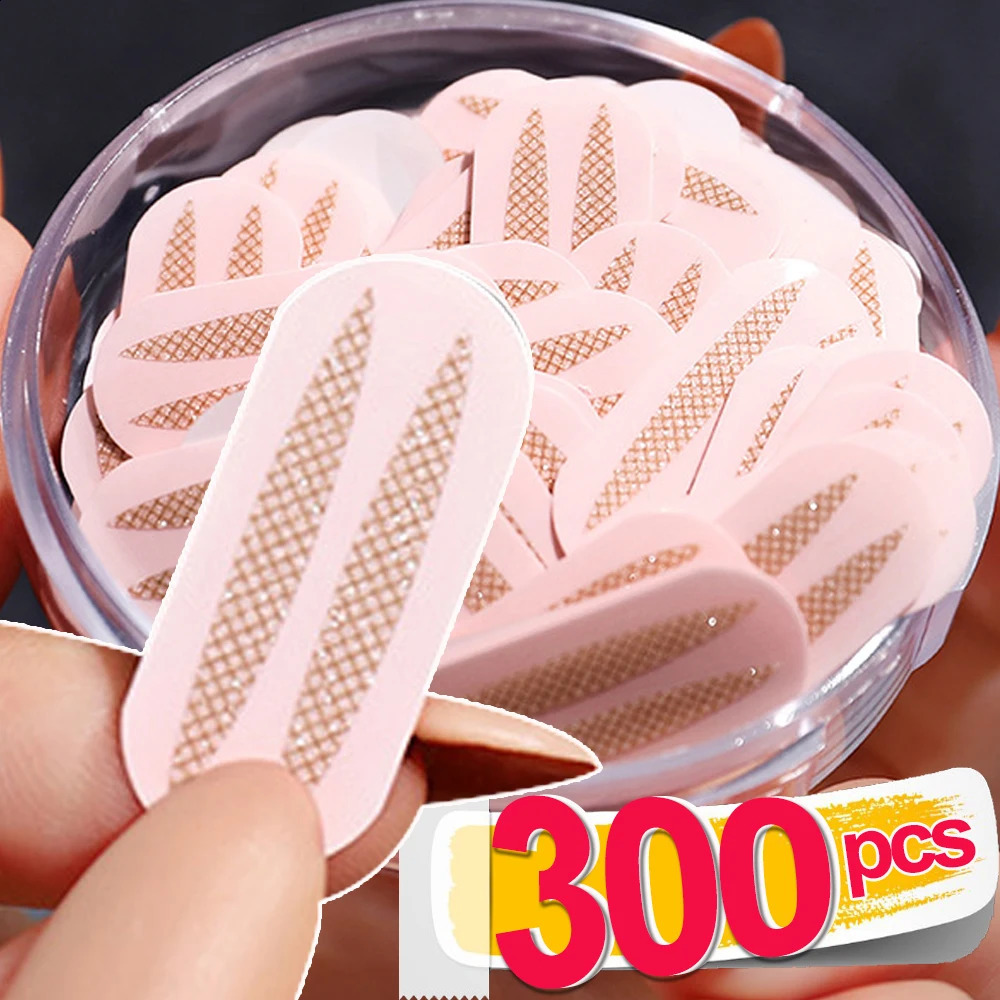 Eyelid Stickers Mesh Breathable Natural Double Eyelid Tape Big Eyes Lift Beige Strips Non-marking Self-adhesive Double Eye Tools 250224