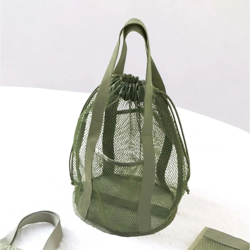 Travel Toiletry Bag Shower Bag Organizer Capacity Mesh Toiletry Cosmetic Bag Organizer for Travel Foldable for Essentials 250305