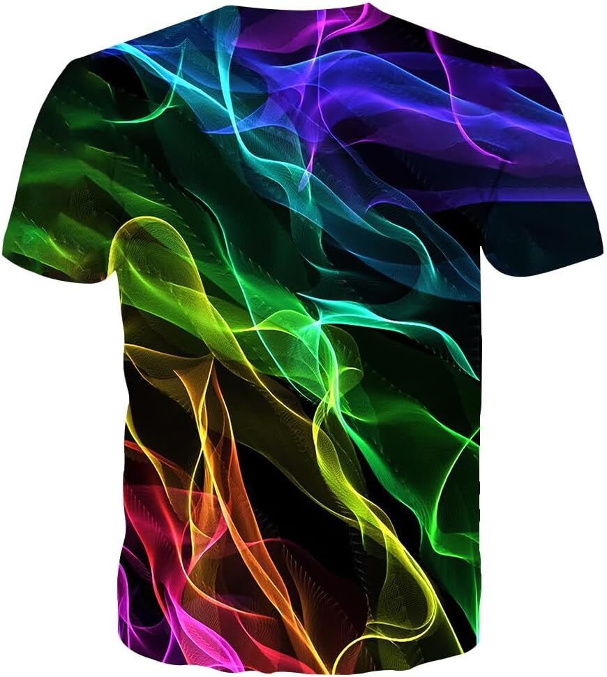 Mens T shirt Mens Womens Graphic T-Shirts Unisex 3D Printed Short Sleeve Shirts Tops tee Casual tops summer clothes color