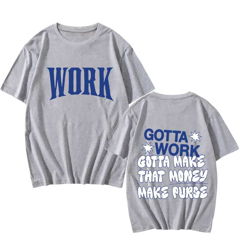 Work Album Graphic ATEEZ T Shirts Mens Womens Fashion Trend Hip Hop Clothes Casual Comfort Oversized Short Sleeve T-shirts J250515