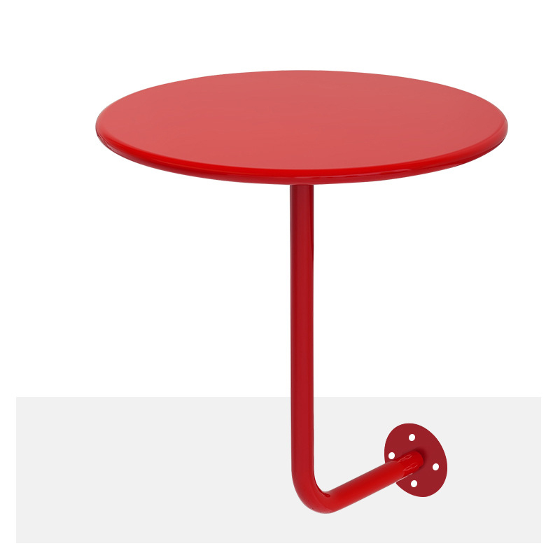 Netroots cafe card seat fixed wall table simple wind milk tea dessert store small round table