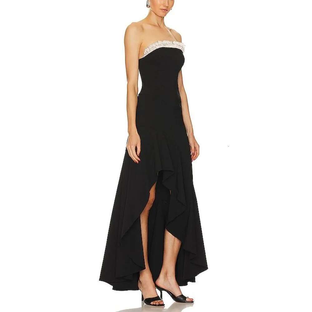 Classic evening dresses for women, strapless, sleeveless, ha, bare back, high quality, designer, uste, banquet, business, masculine clothing