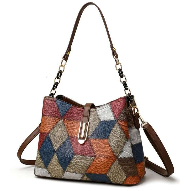2024 Brand Designer Female Bucket Handbag PU Leather Lady's Shoulder Cross Body Bags Fashion Women's Handbags