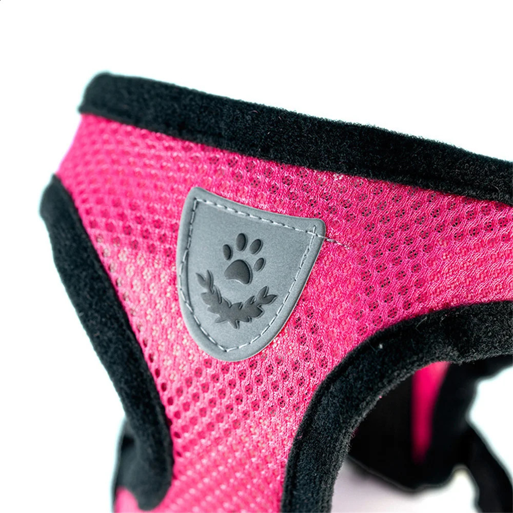 Cat Dog Harness With Lead Leash Kitten Puppy Outdoor Walking Collar Harness Adjustable Vest For Small Medium Pet Accessories 250224
