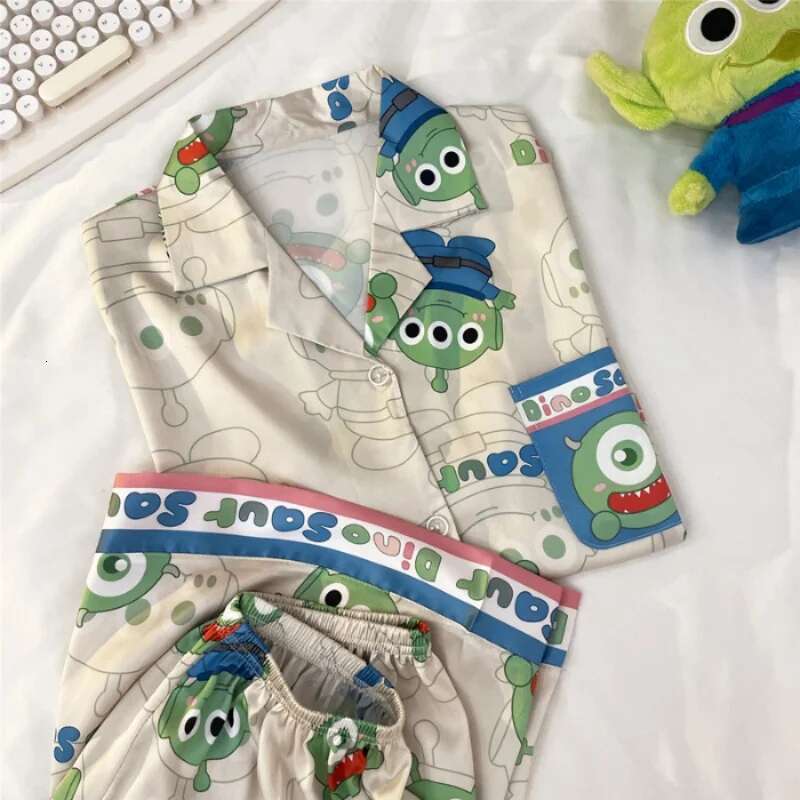 2025 New Printed Two Summer Dyeing Designer Fashion Home Clothes Women's Casual Shorts and Top Pajamas