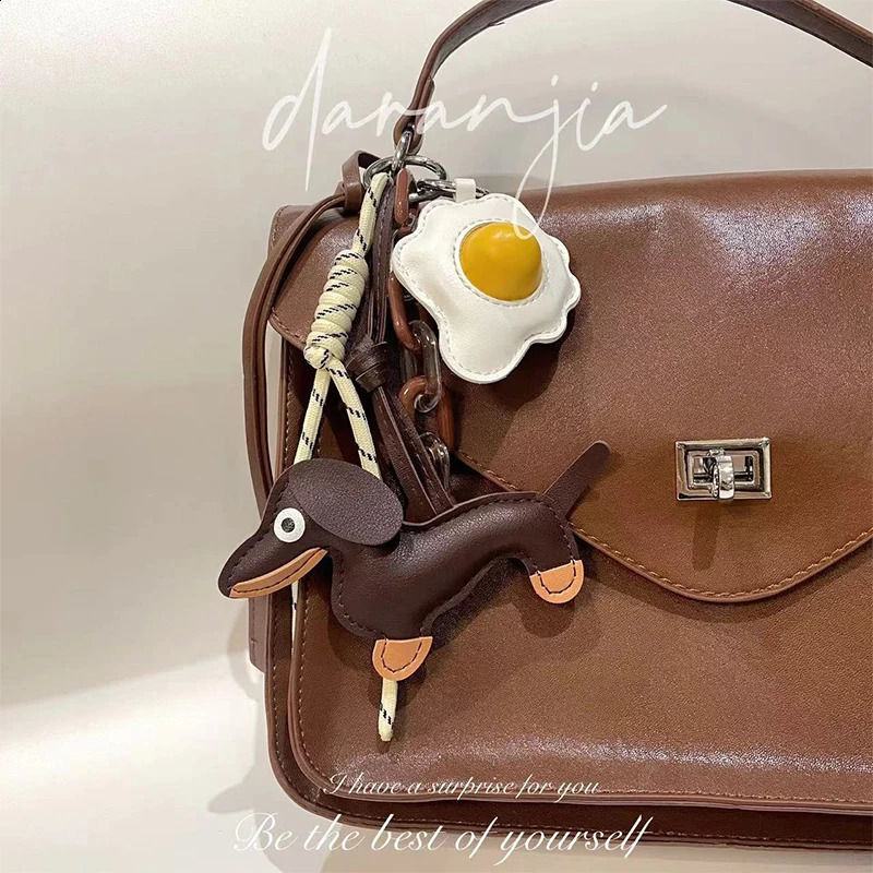25 Style Food Theme Bread Chocolate Bag CharmCar Keyring Hanging PendantSausage Dog Handbag Schoolbag Decoration Accessories 250224
