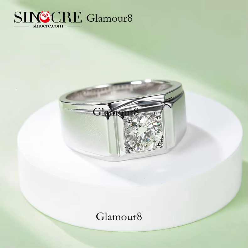 Promotional Lover Moissanite Dia Ring for Men Sinocre Jewelry