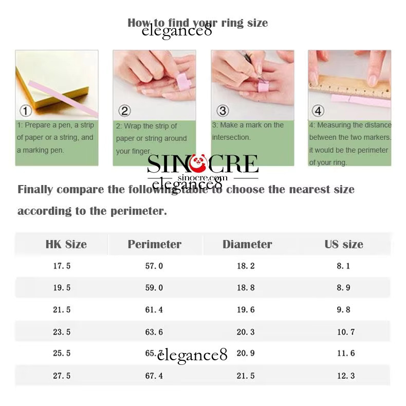 High quality silica men's ring Sinocre jewelry