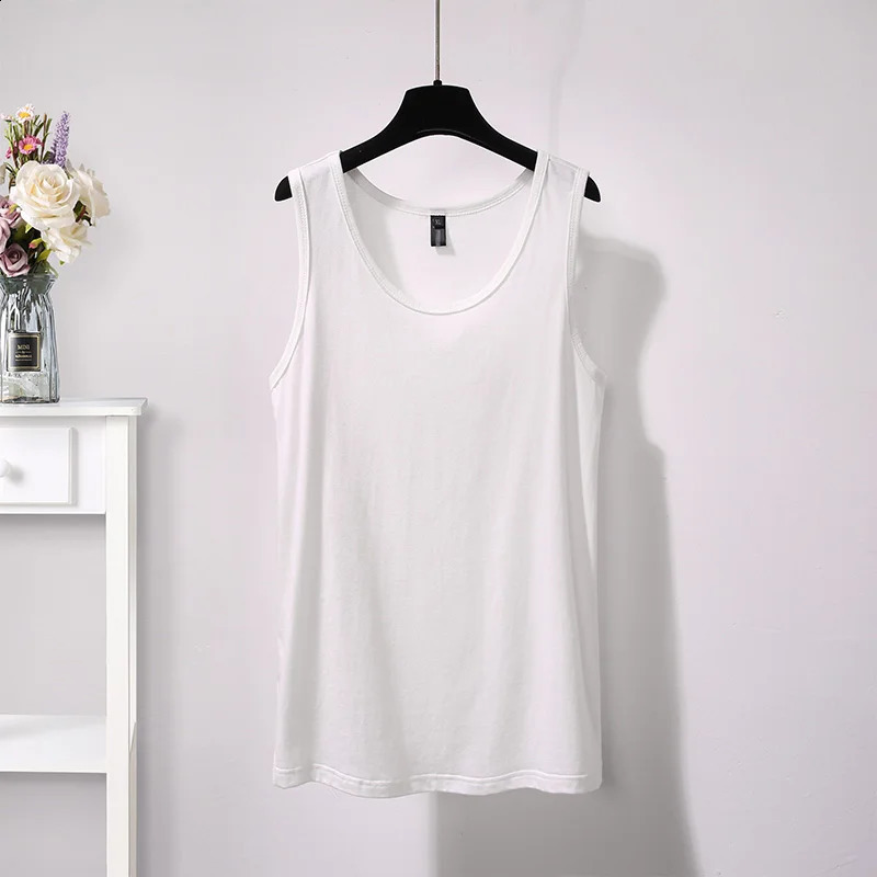 Plus size womens oversized tank top with a thick mm base and small suspender weighing 200 pounds womens clothing 2679 250224