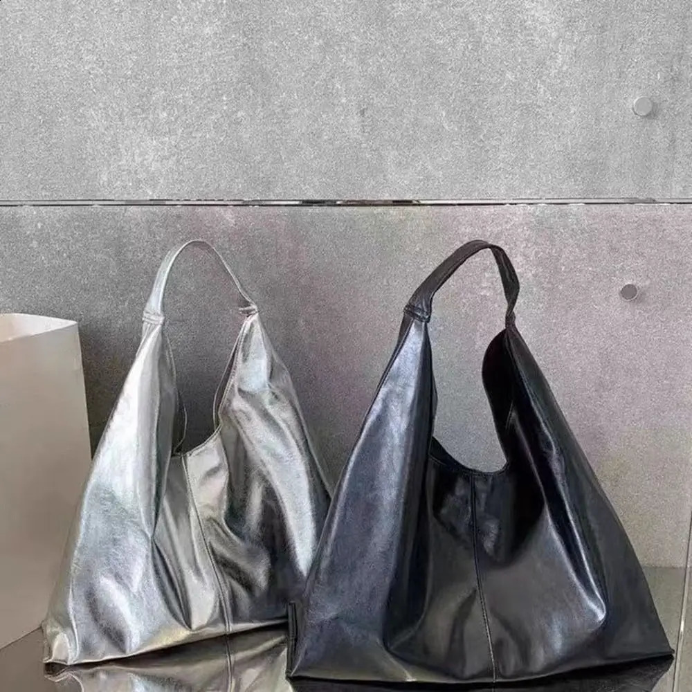Women Casual Soft Leather Crossbody Bags Vintage Underarm Shoulder Bag Commuting Tote Bags Large Capacity Handbag 250305